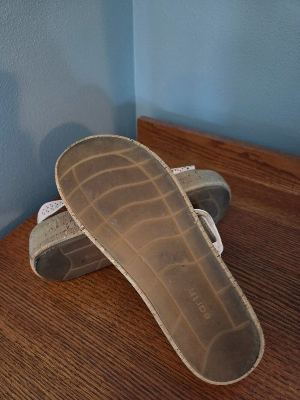 Earth Slata Pink Casual Cork Sandals size 7.5 - Picture 7 of 7